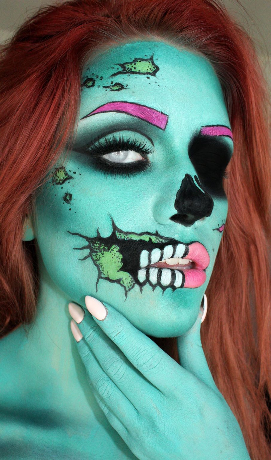 26 Cool But Obscure Halloween Makeup Ideas