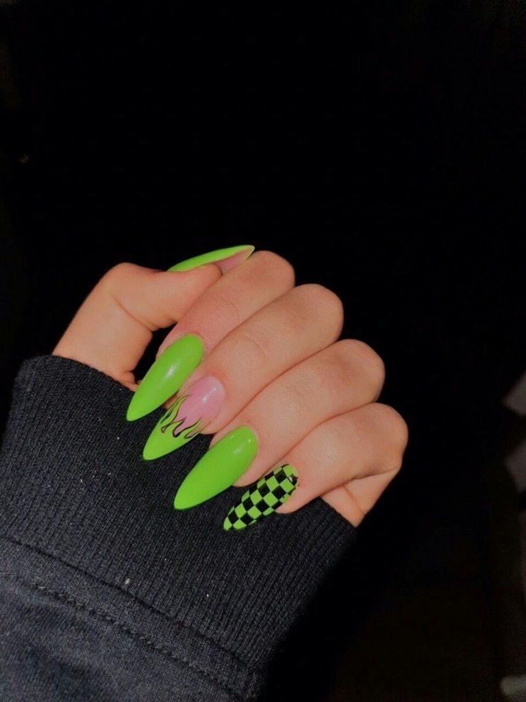 20 Neon Nails Ideas For The Upcoming Raves