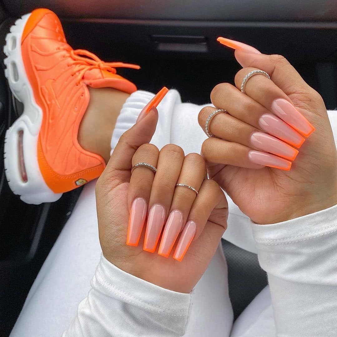 20 Coffin Nail Designs To Match Your Kicks