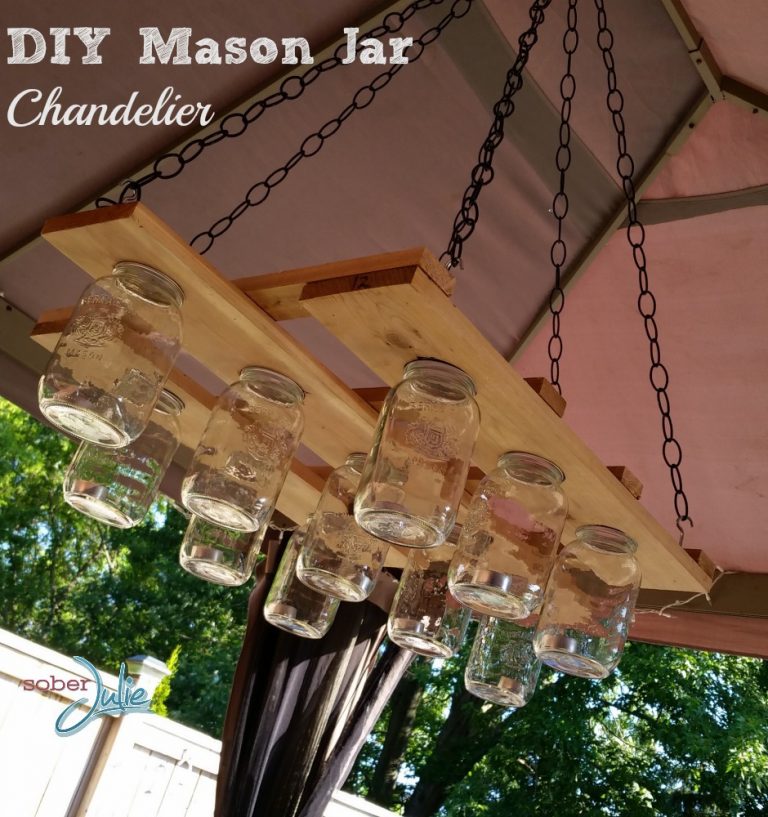 decor mason chandelier soberjulie
