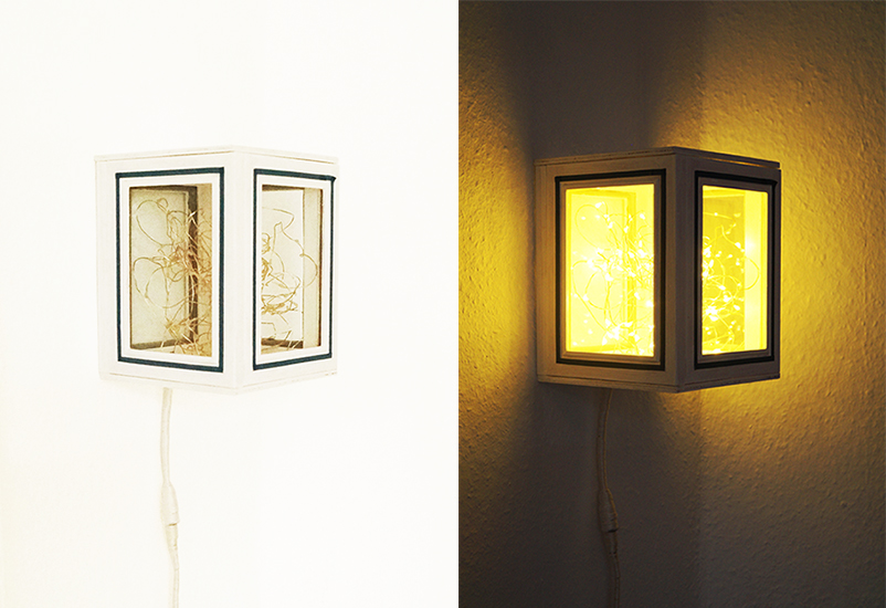 diy picture frame barnstyle lamp nur noch