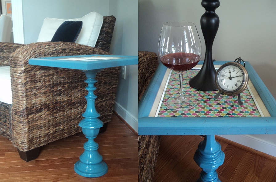 diy picture sidetable richmondthrifter