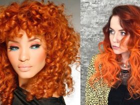 orange hair medium sspirassl curls orange CESq vAQTv