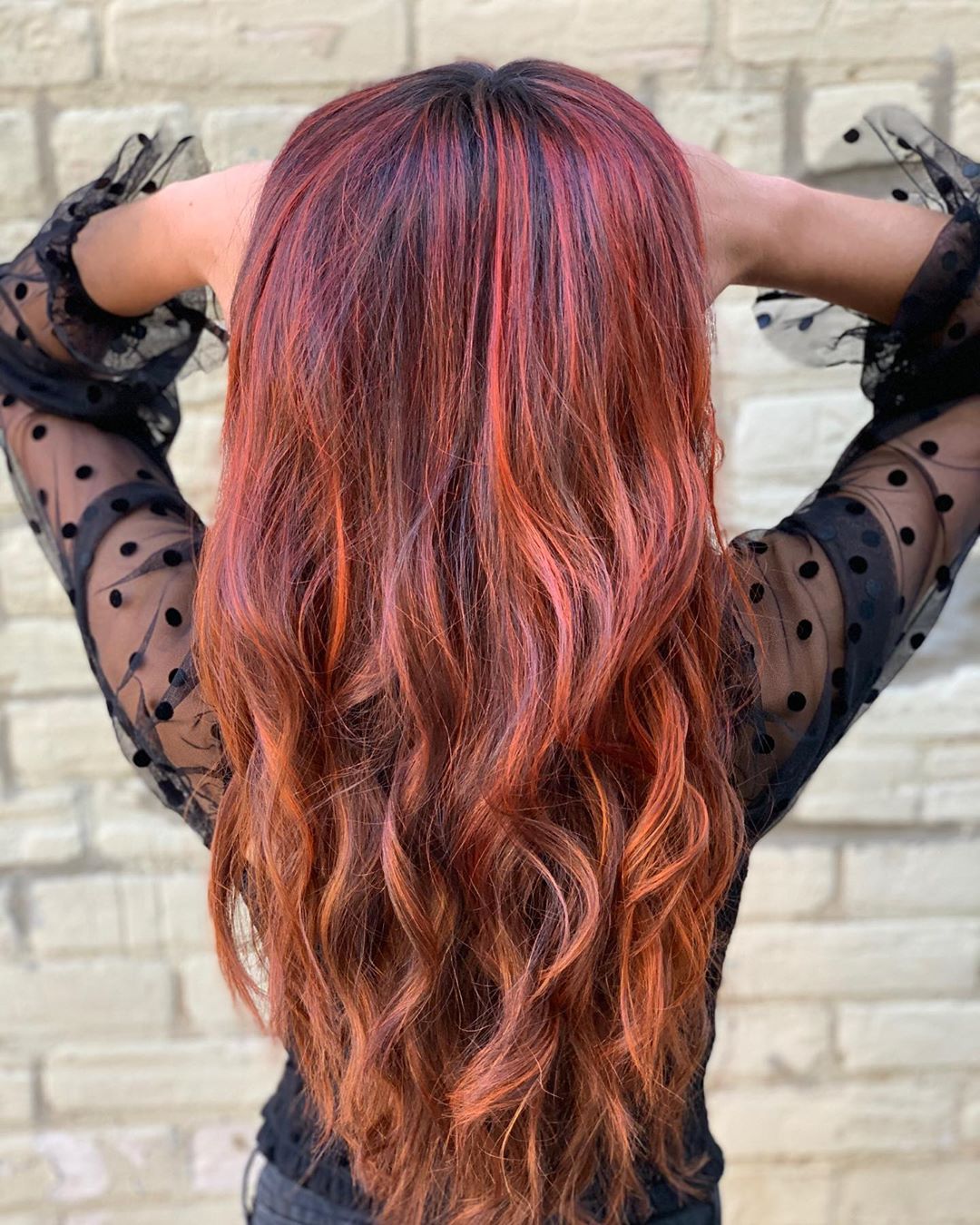 orange hair orange and auburn magenta lava hair CDoiPcgMT9i