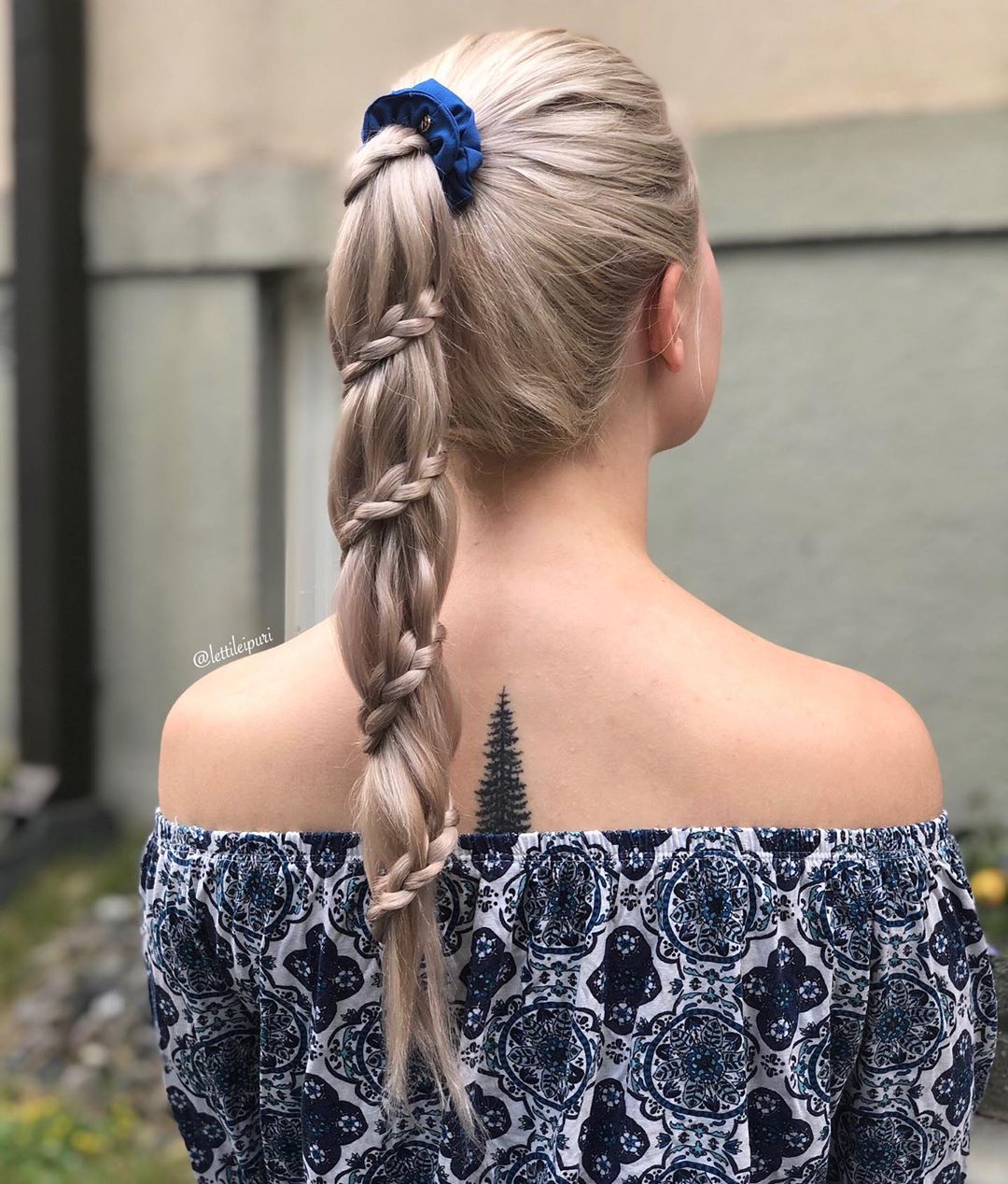 ponytail carosel braid B0B5TFJpIAb