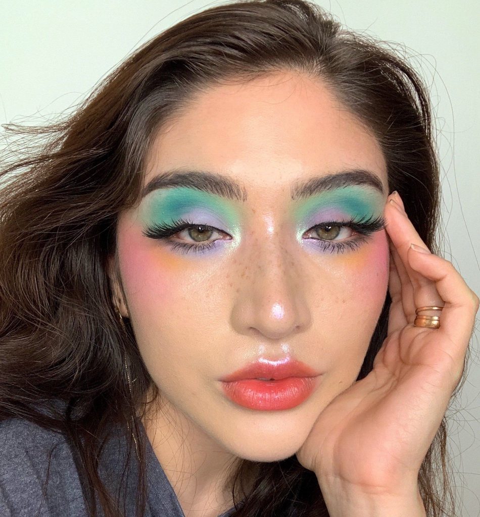 Mini Masterpieces On Your Eyes 18 Watercolor Makeup Ideas
