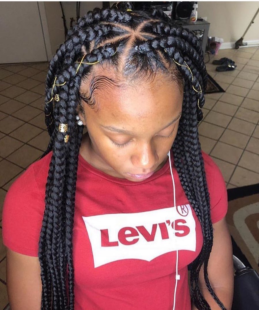 Gorgeous Box Braid Hairstyles For Every Style