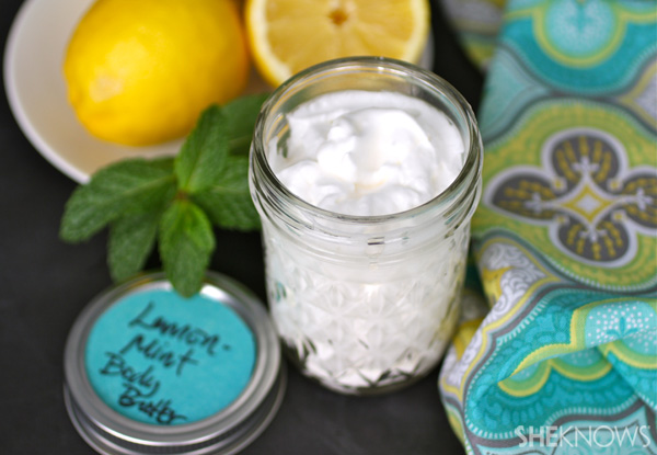 diy lemon mint body butter final r7lfsc