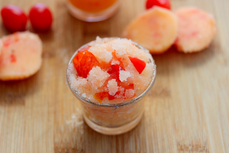 exfoliante casero para piel grasa tomate