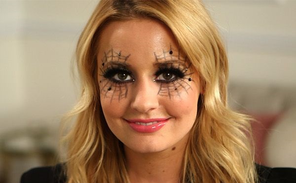 halloween makeup Spiderweb Makeup Halloween popsugar