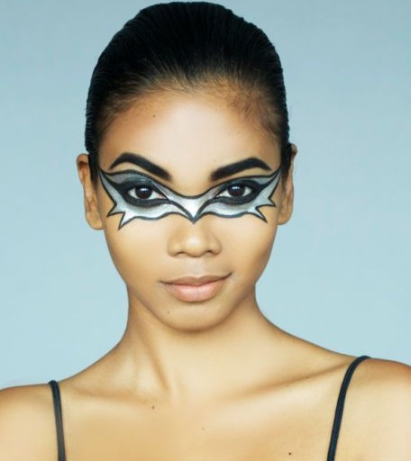 halloween makeup batmask marieclaire