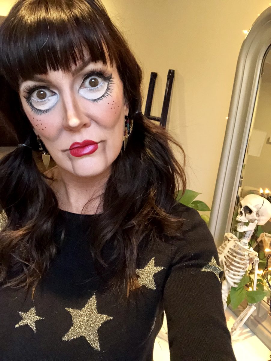 halloween makeup creepy doll jennysuemakeup
