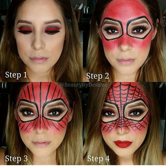 halloween makeupspiderwoman pinterest 16325617379491212