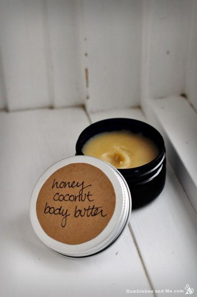 how to make honey coconut body butter