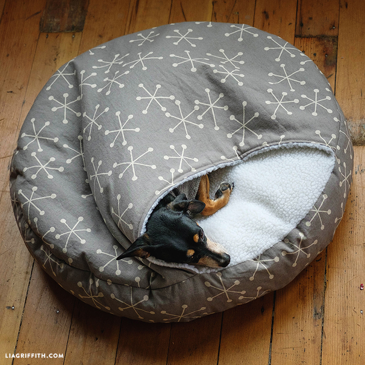 pet beds diy burrow dog bed liagriffith