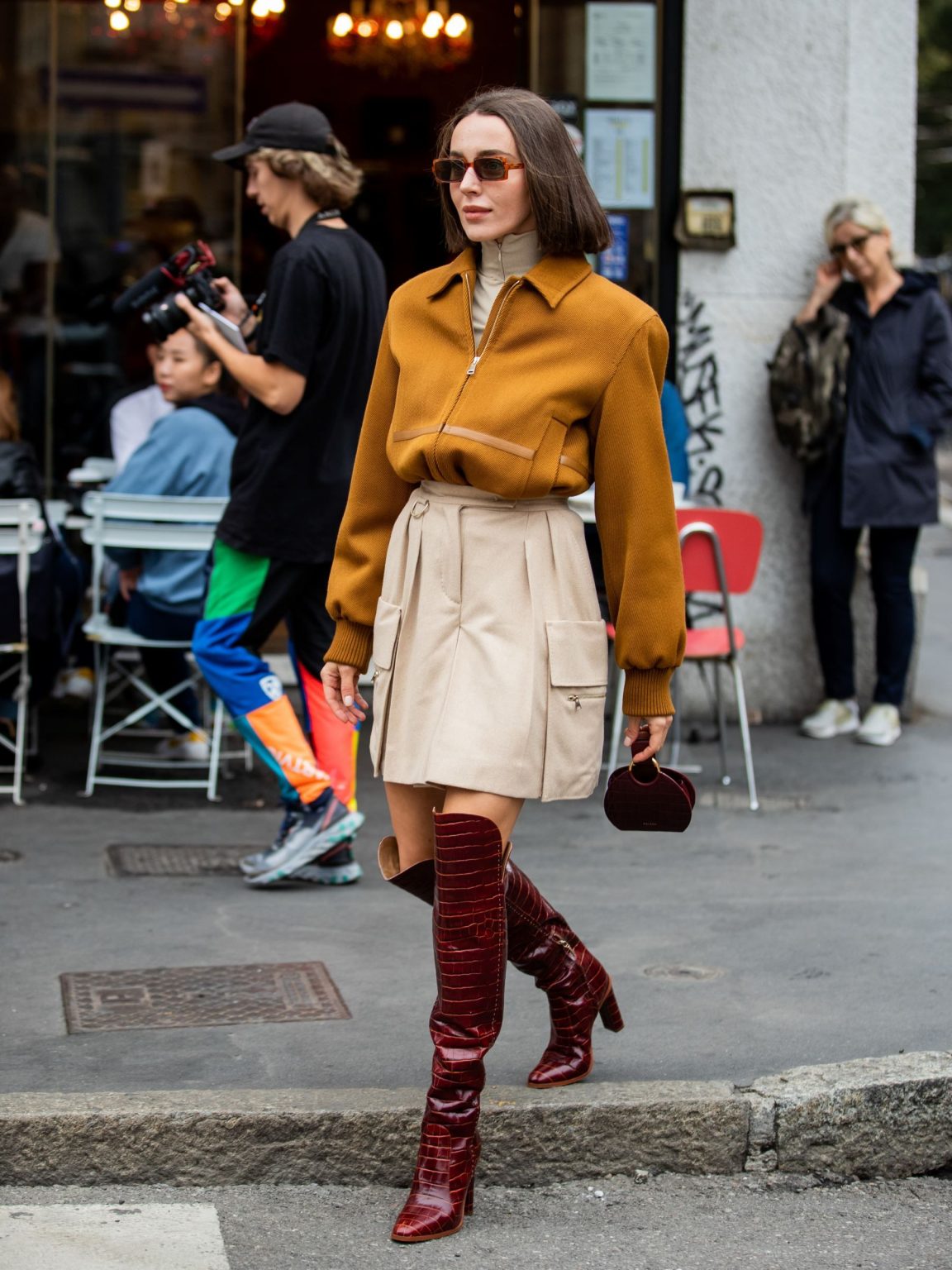 Thigh-High Boots And 15 Catchy Street Style Outfits