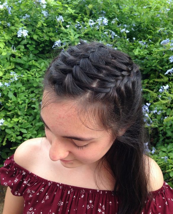 18 Amazing Feathered Braids For Any Occasion