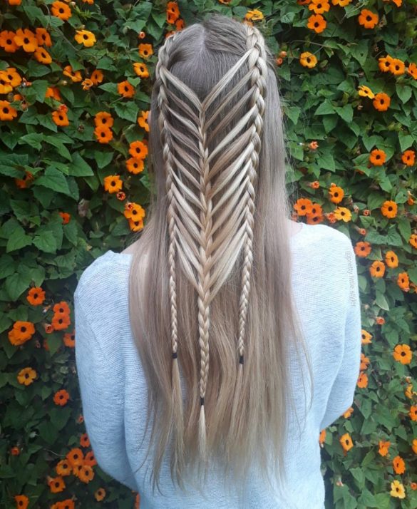 18 Amazing Feathered Braids For Any Occasion