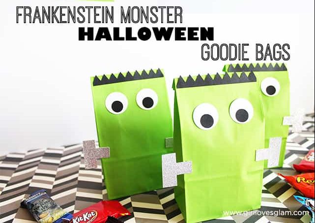 halloween bags candy corn chocolate popcorn frankenstein goodie girllovesglam e1601640943437