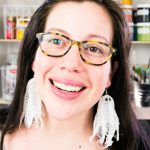 halloween jewelry cheesecloth ghost earrings blog.consumercrafts e1601983303340