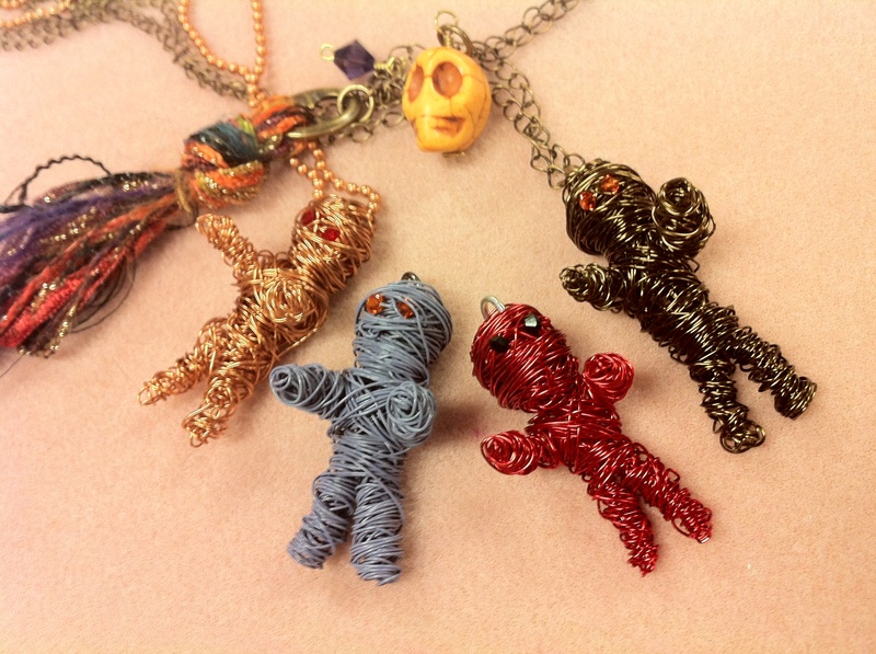 halloween jewelry mummy pendant beadplace.