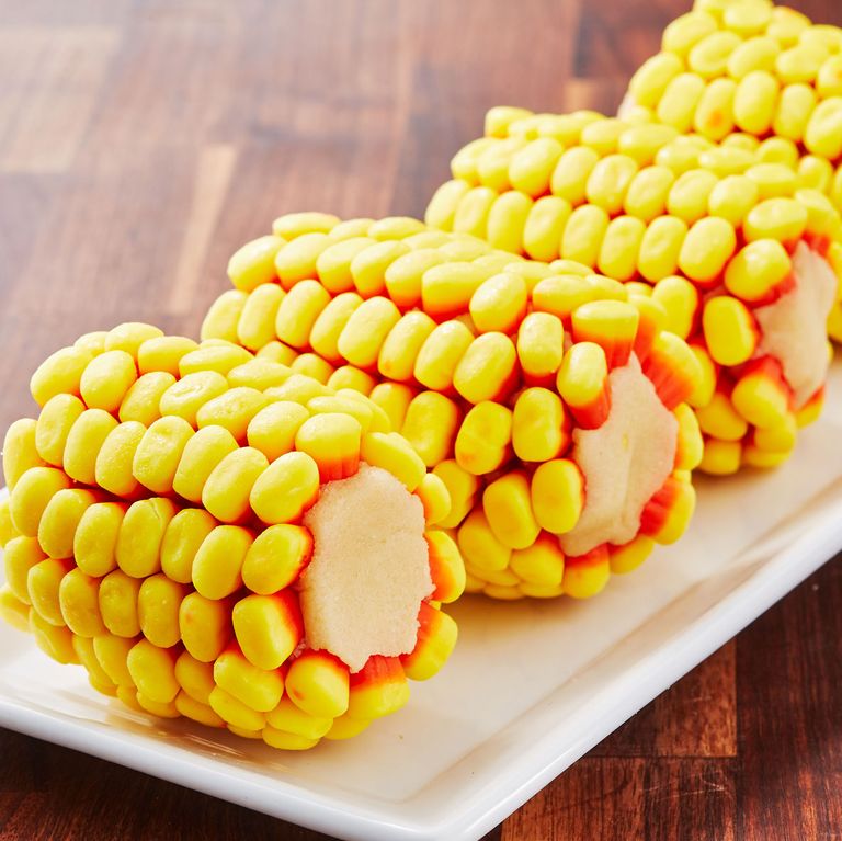 halloween treats candy corn cob recipe delish