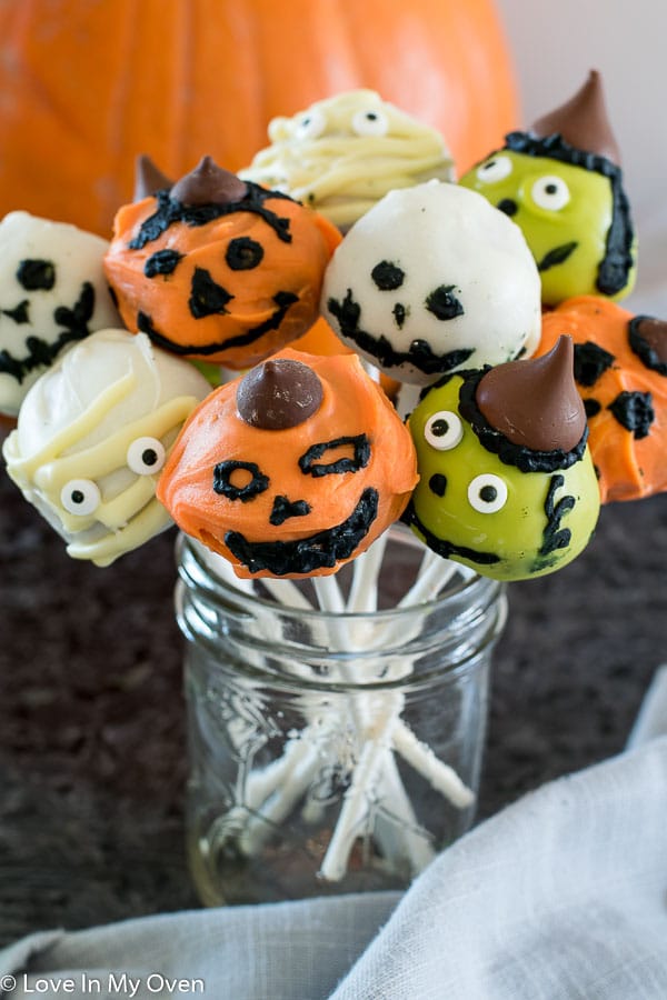 halloween treats halloween cake pop loveinmyoven