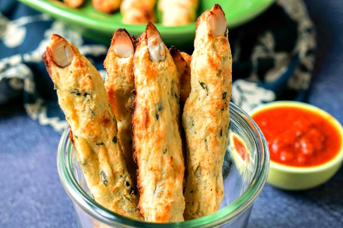 halloween treats low carb witch finger breadsticks halloween mylifecookbook