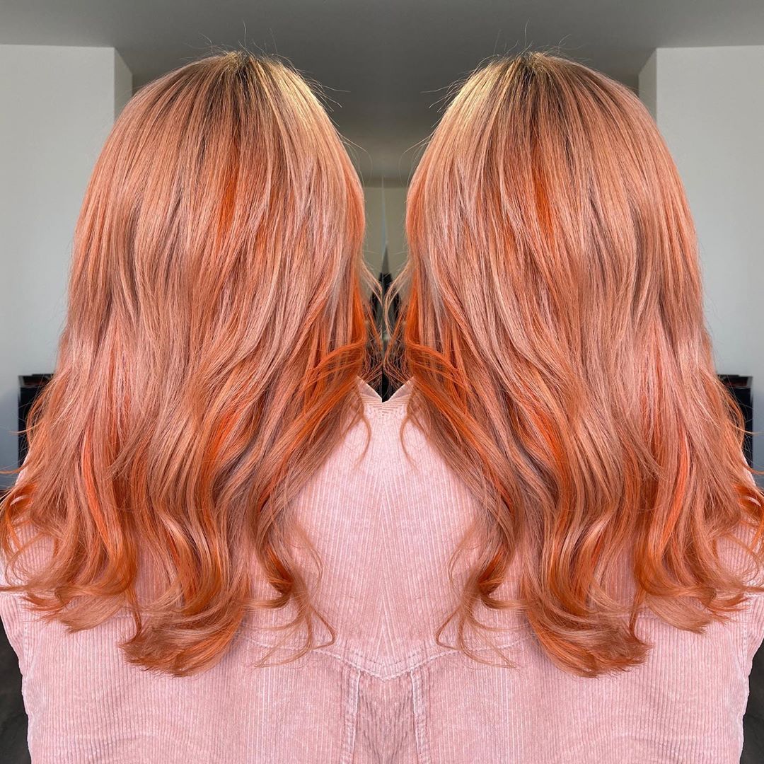 peach hair CF9 leTDDlr 1