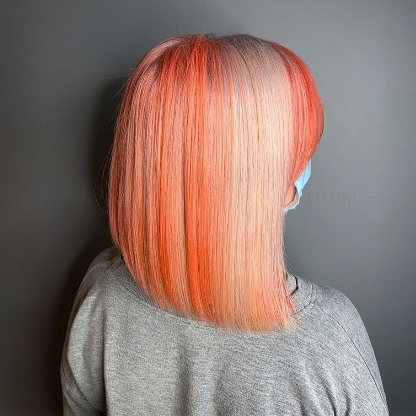 peach hair CF9 leTDDlr