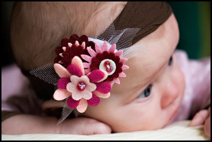 17 Stunning And Easy DIY Baby Head Accessories