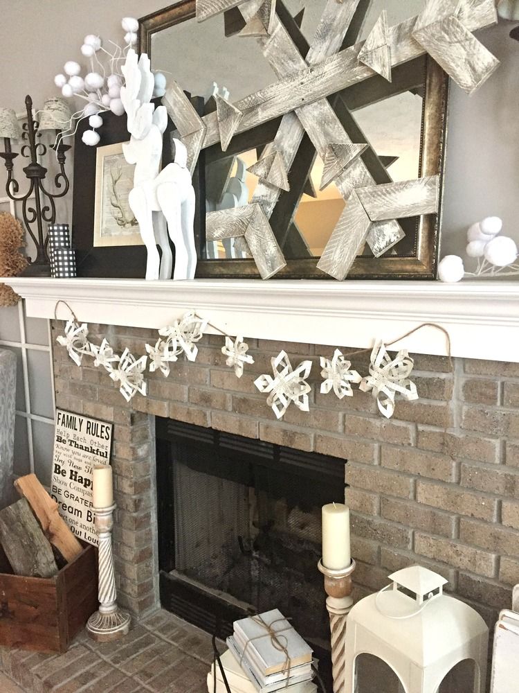 DIYPaperSnowflakeGarland