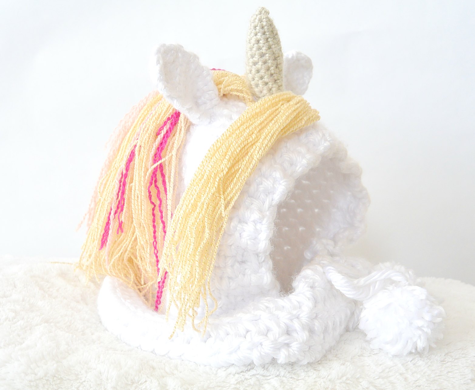 Magical Unicorn Crochet Hat