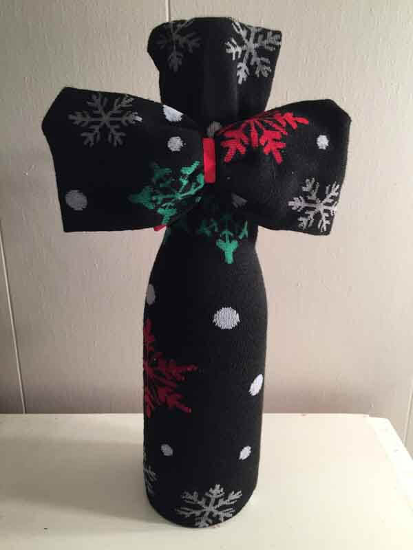 Sock Wine Bottle Cover