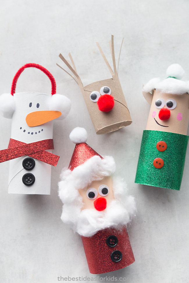 thebestideasforkid christmas toilet paper roll crafts