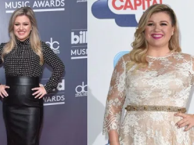 Kelly Clarkson before and after weight loss