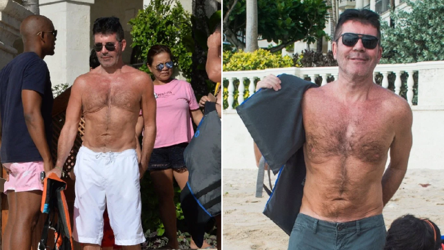Simon Cowell after losing weight