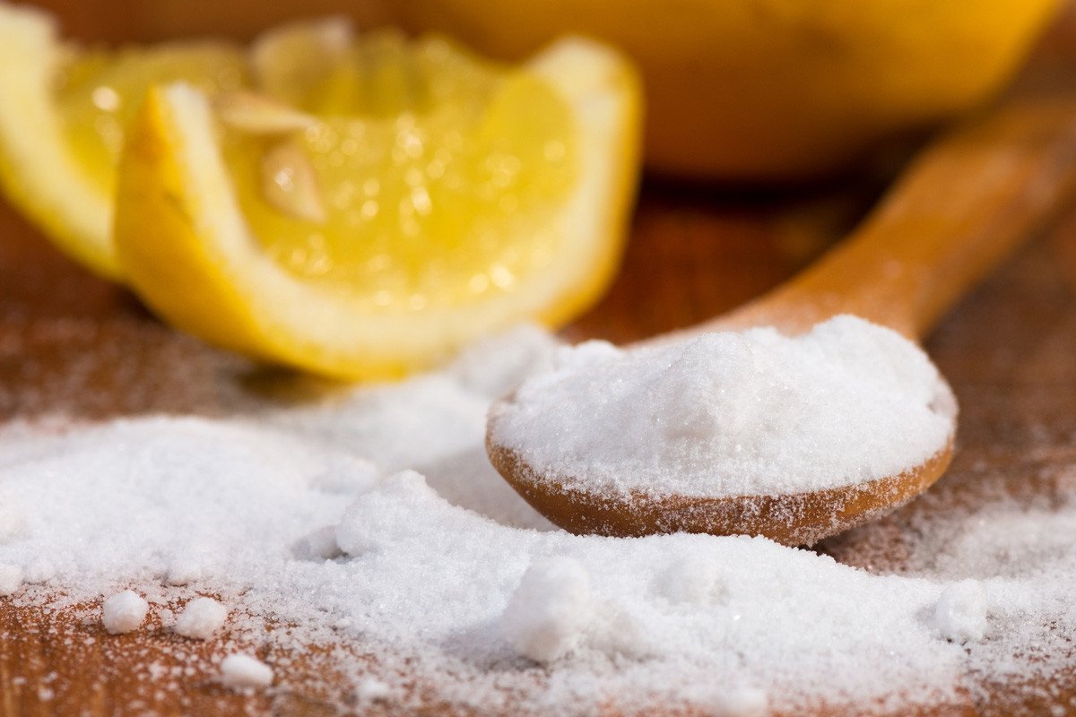 Baking soda and lemon juice