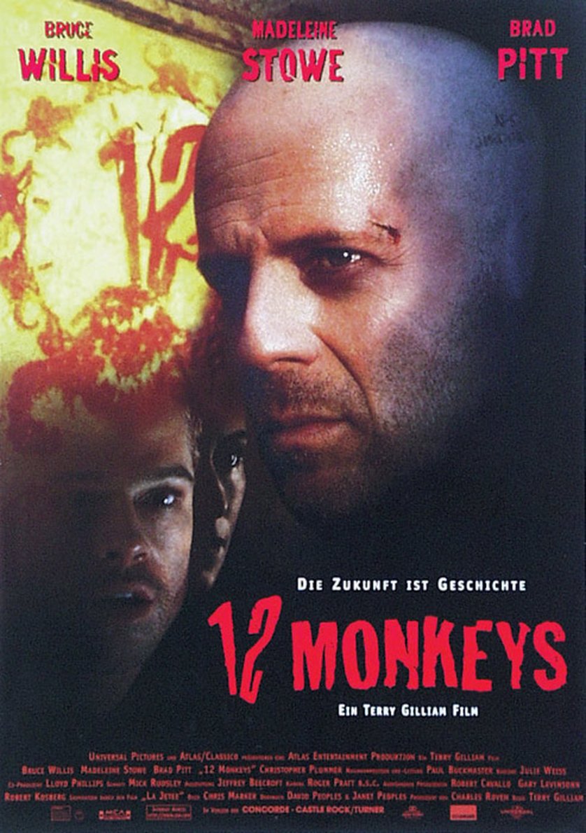 12 monkeys poster