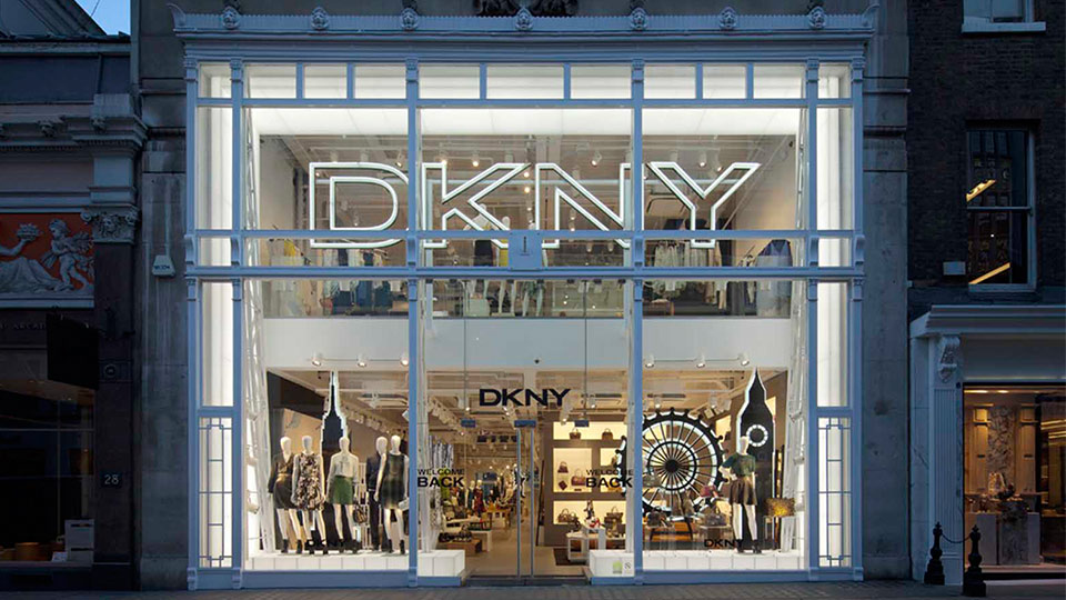 store signage dkny