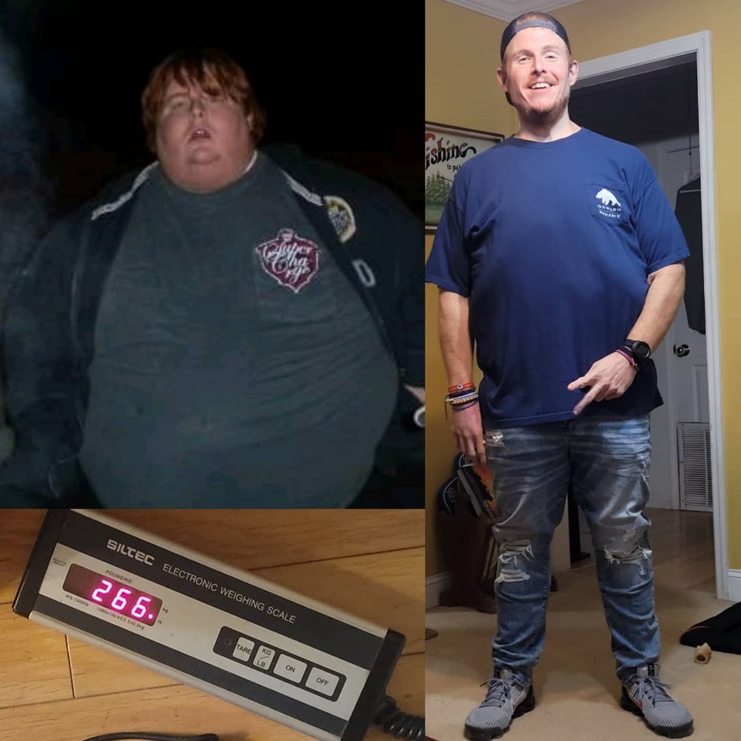 Casey King after losing weight