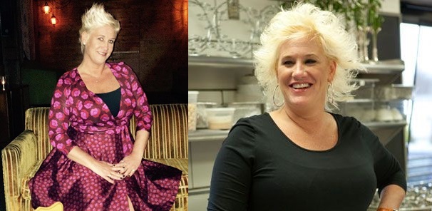 Anne Burrell before and after weight loss results