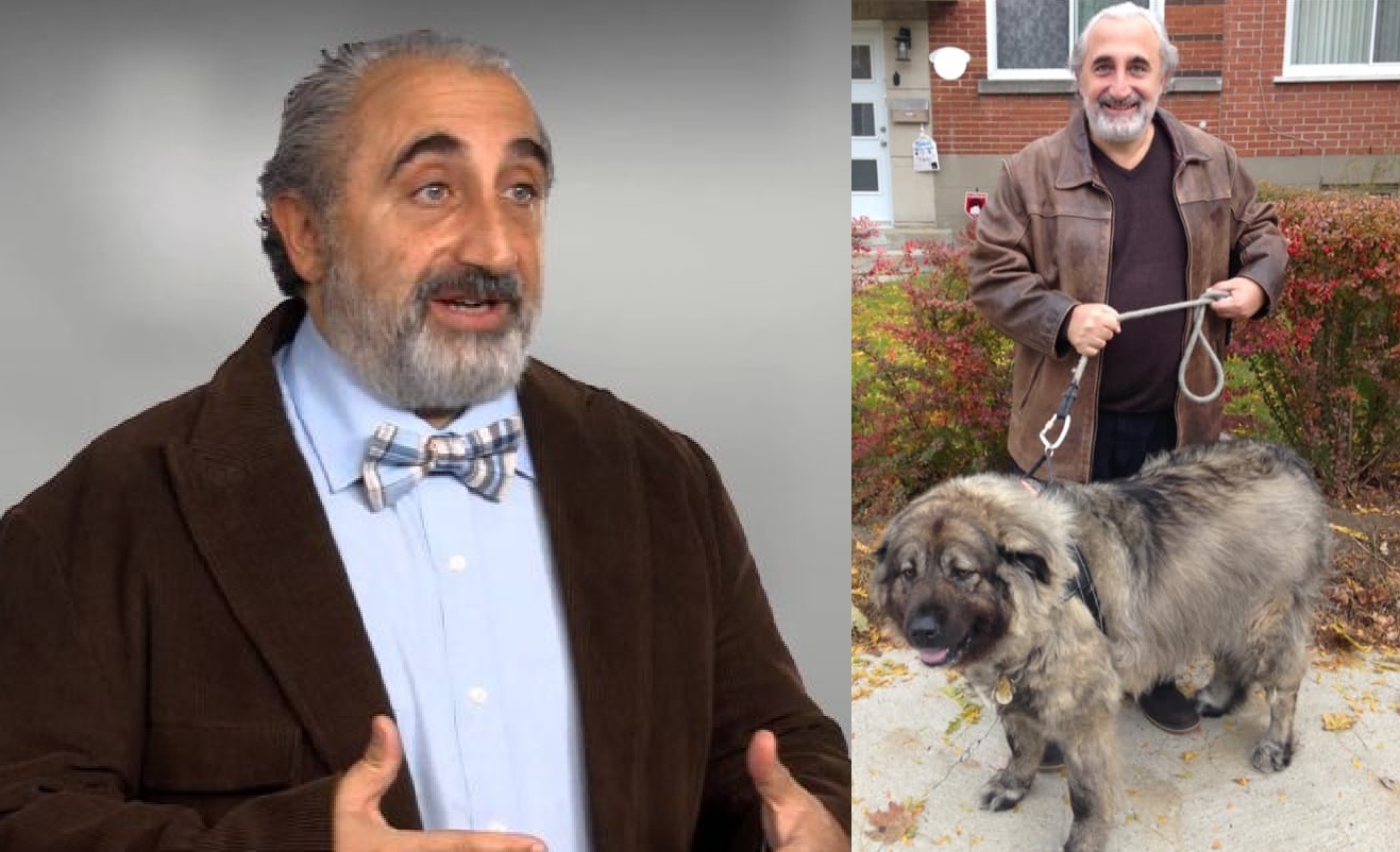 Gad Saad before weight loss