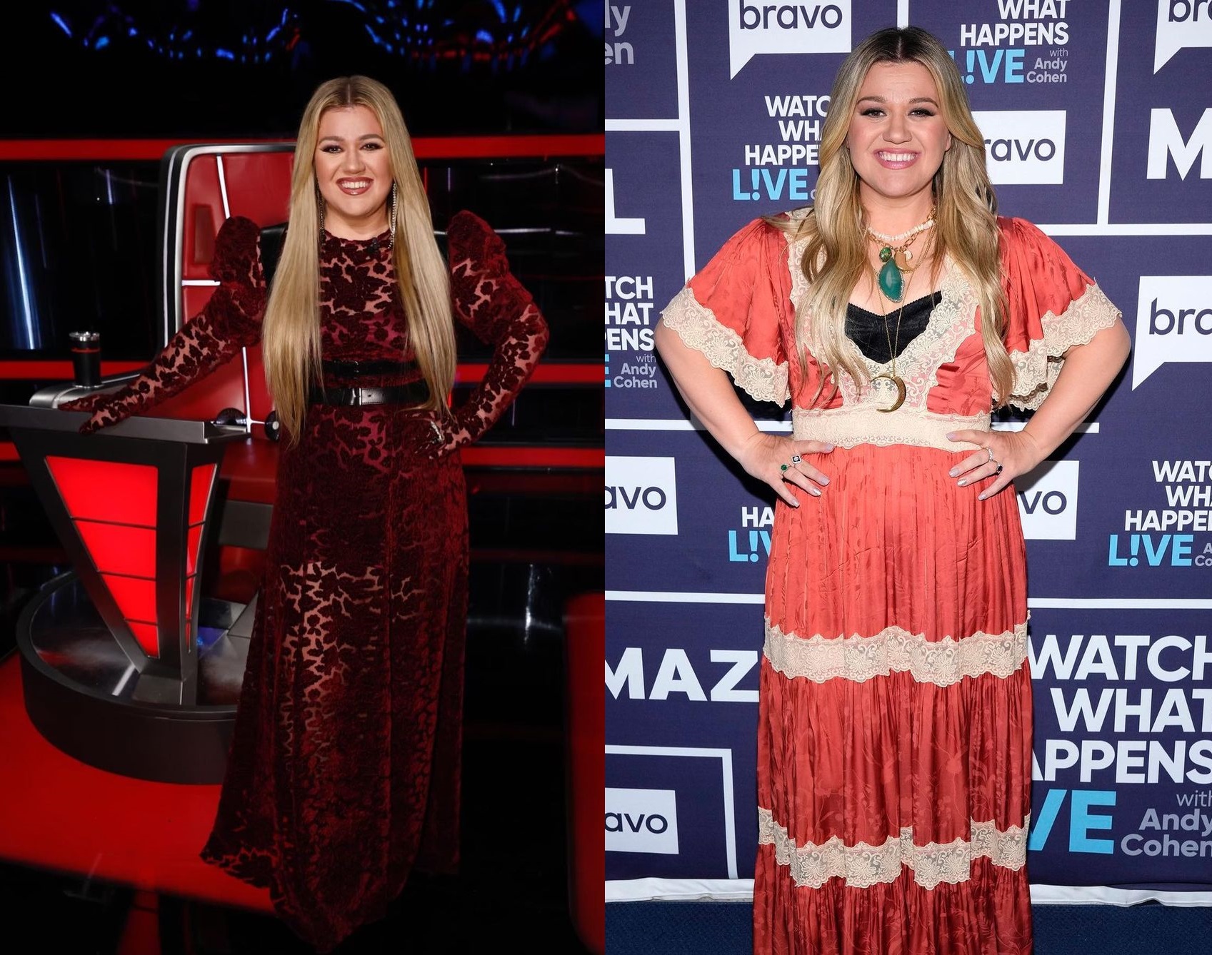 Kelly Clarkson after gained weight