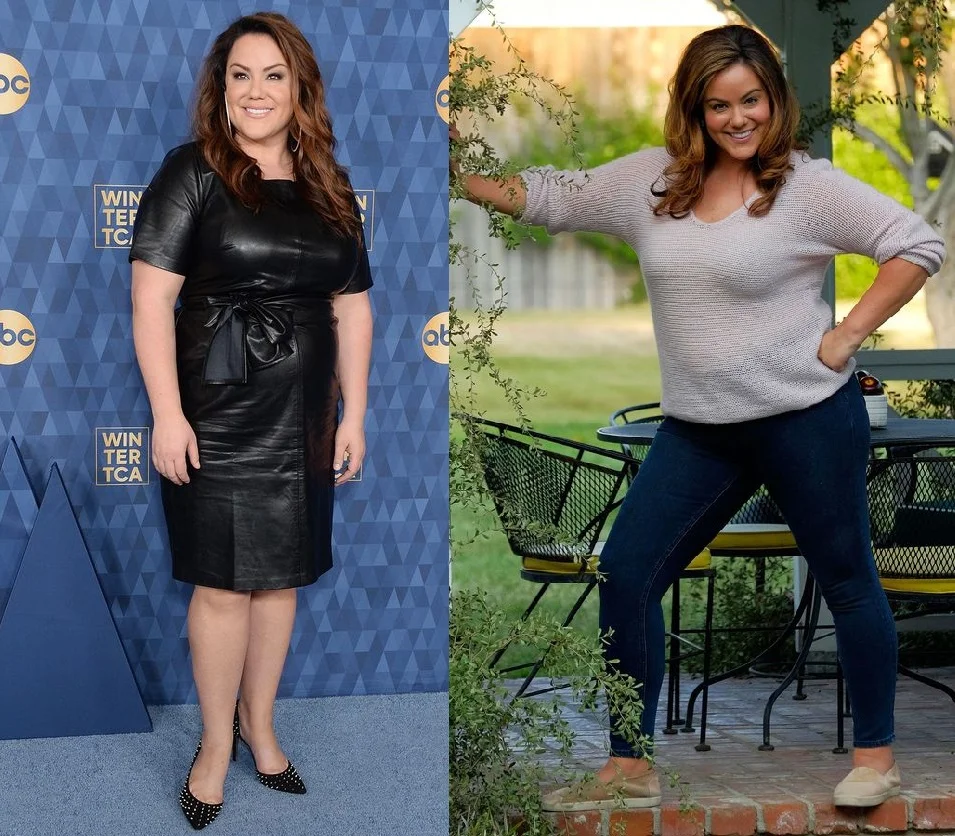 Katy Mixon after gained weight