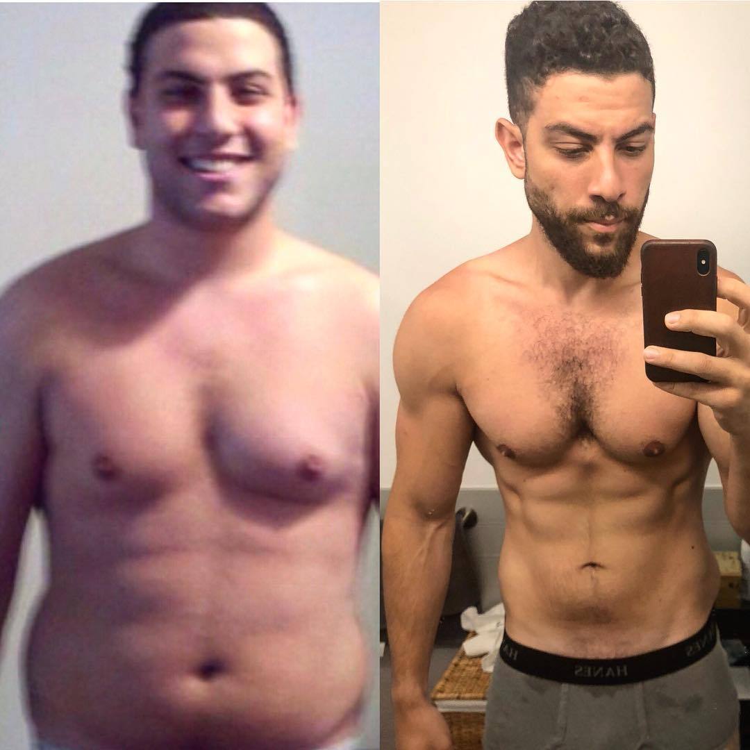 Zeeko Zaki before and after weight loss results