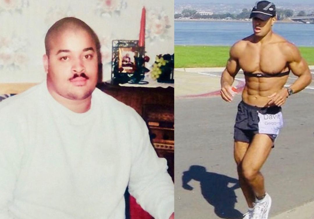 David Goggins before and after weight loss