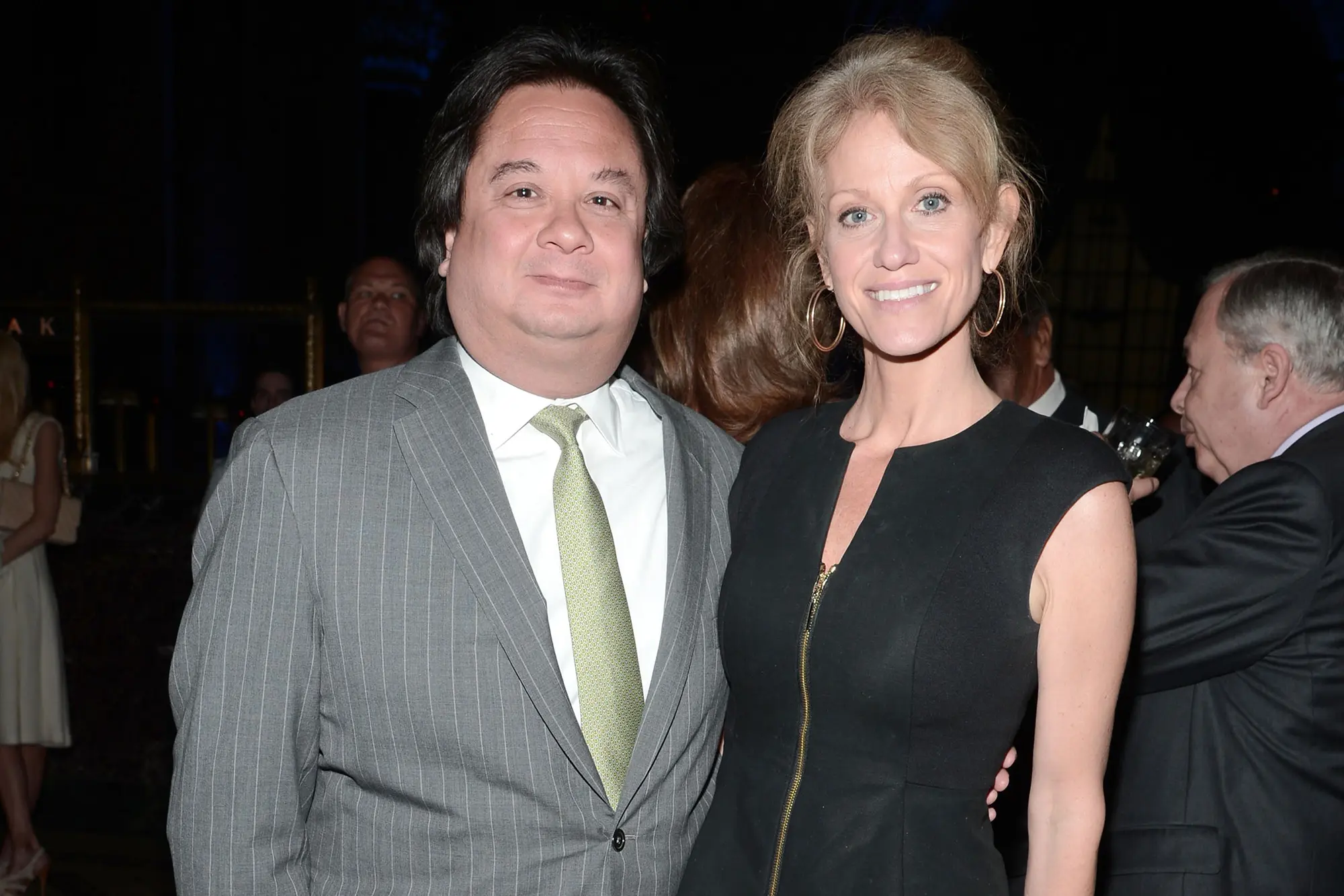 George Conway with his ex wife