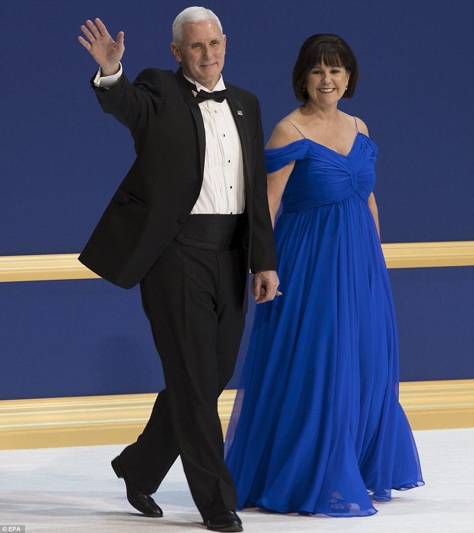 Karen Pence with his husband