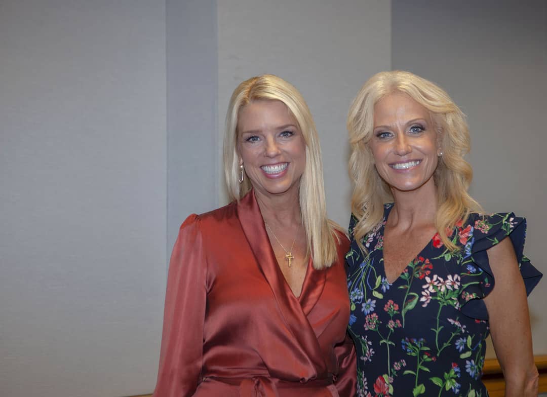 Pam Bondi with her mother